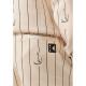 Karl Kani Ανδρικό παντελόνι Small Signature Logo Pinstripe Relaxed Fit Sweatpants